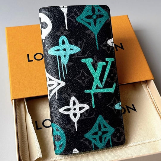 Louis Vuitton Monogram Eclipse Portefeuille Brother NM Wallet