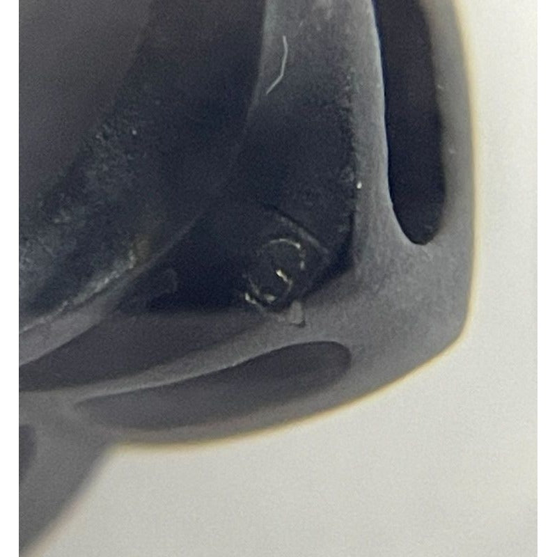 Gucci Michele Period Stone Faux Pearl Flower Ring Size 6 Black — view 9