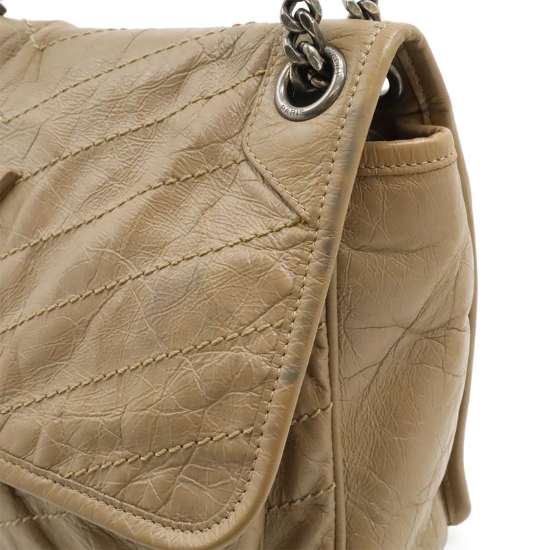 Saint Laurent Paris Yves Saint Laurent YSL NIKI Medium Chain Shoulder V Stitch