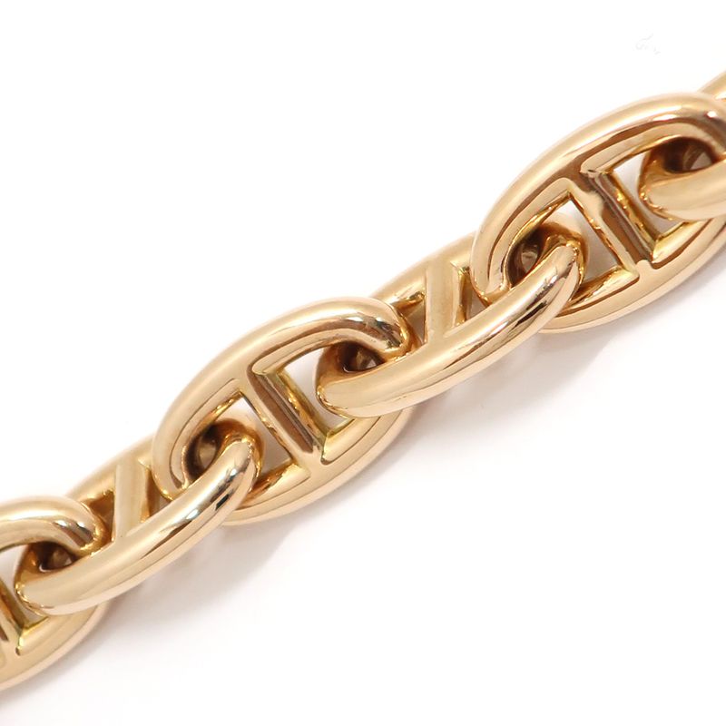 Hermes Chaine D'ancre GM Bracelet 12 Frames 12link 18K 750 PG Pink
