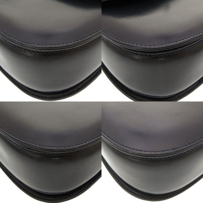 Gucci Bamboo Leather Navy 000 46 0188 2WAY Handbag Bag Navy Blue 0043 Gucci