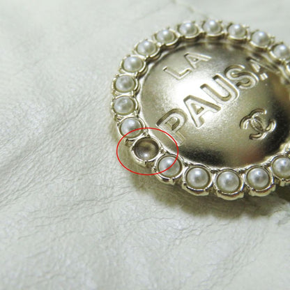 CHANEL P60304 LA Pausa Lambskin Short Sleeve Leather Jacket With Coco Buttons