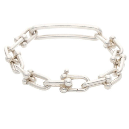 Tiffany & Co Hardwear Hardware Medium Link Silver Bracelet Men's L