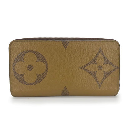 Louis Vuitton Long Wallet Zippy Wallet M69353 Monogram Reverse Brown Gold