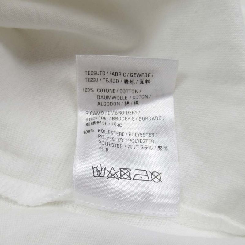 19ss Balenciaga Tattoo LOGO T-shirt Tattoo Logo Back Embroidery Short Sleeve