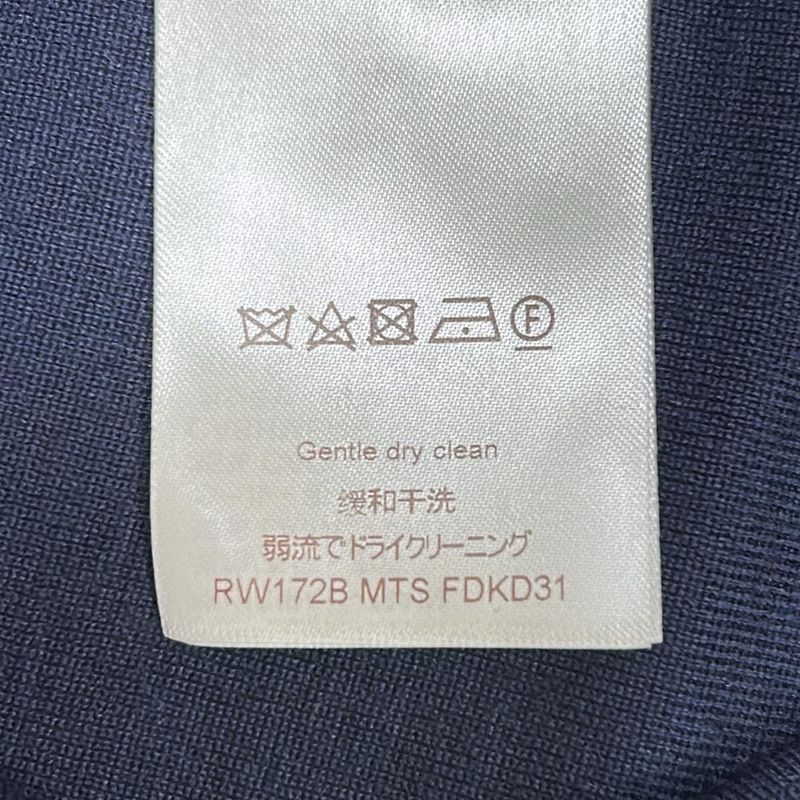 Louis Vuitton Dress Size S Women's - Rw172b MTS Fdkd31 Dark Navy And Black