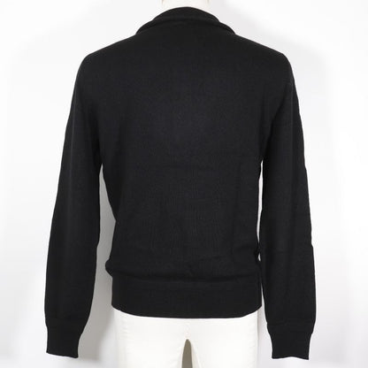 Louis Vuitton Cardigan Rm172q KC7 Han42w Cashmere Black Men's Knit