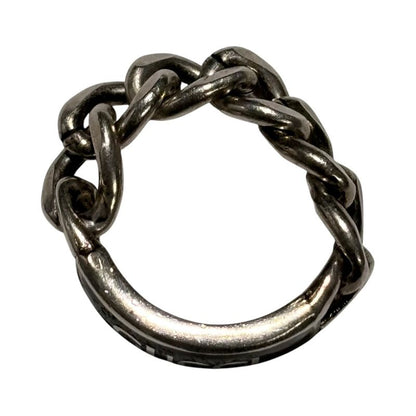 Gucci 925 Logo Plated Golmet Chain Ring 925 Logo Plated Golmet Chain Ring