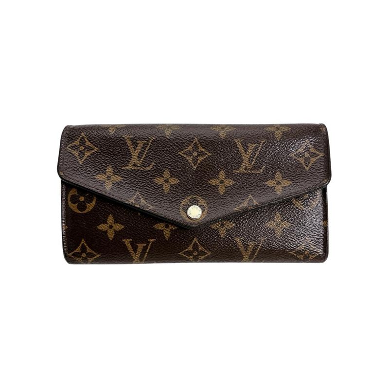 Louis Vuitton M62234 Monogram Round Zipper Portefeuille-sarah Long Wallet Louis