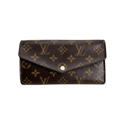 Louis Vuitton M62234 Monogram Round Zipper Portefeuille-sarah Long Wallet Louis
