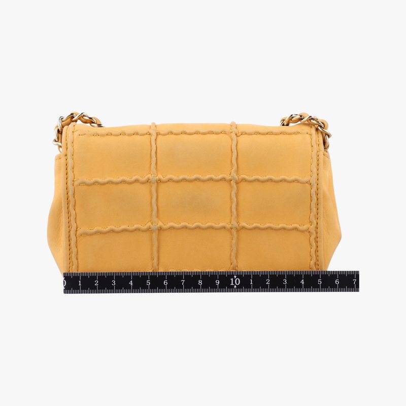 Chanel255 Mini Yellow Leather A9327422459566