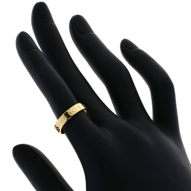 Gucci Icon #9 Ring - 18K Yellow Gold Ladies