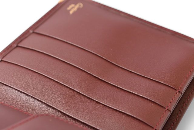 Cartier Fold Wallet Vintage Cartier Men's Wallet Must De Cartier Bordeaux