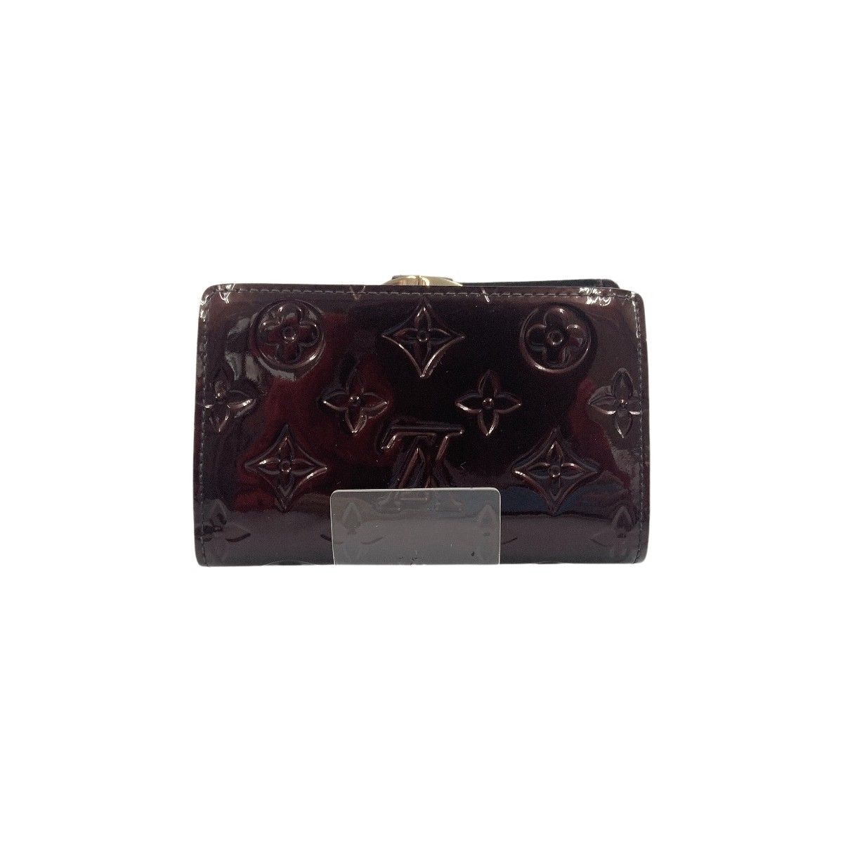 Louis Vuitton Vernis Portefeuille Viennois Rouge Fauvist Bifold Clasp Wallet