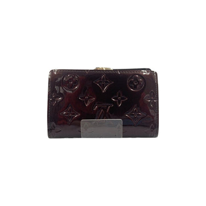 Louis Vuitton Vernis Portefeuille Viennois Rouge Fauvist Bifold Clasp Wallet