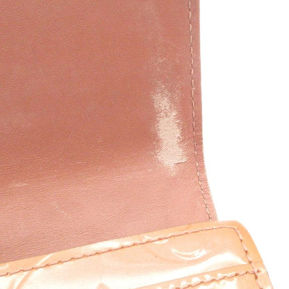 Louis Vuitton Monogram Vernis Portefeuille-sarah M91767 Rose Verre Leather Long