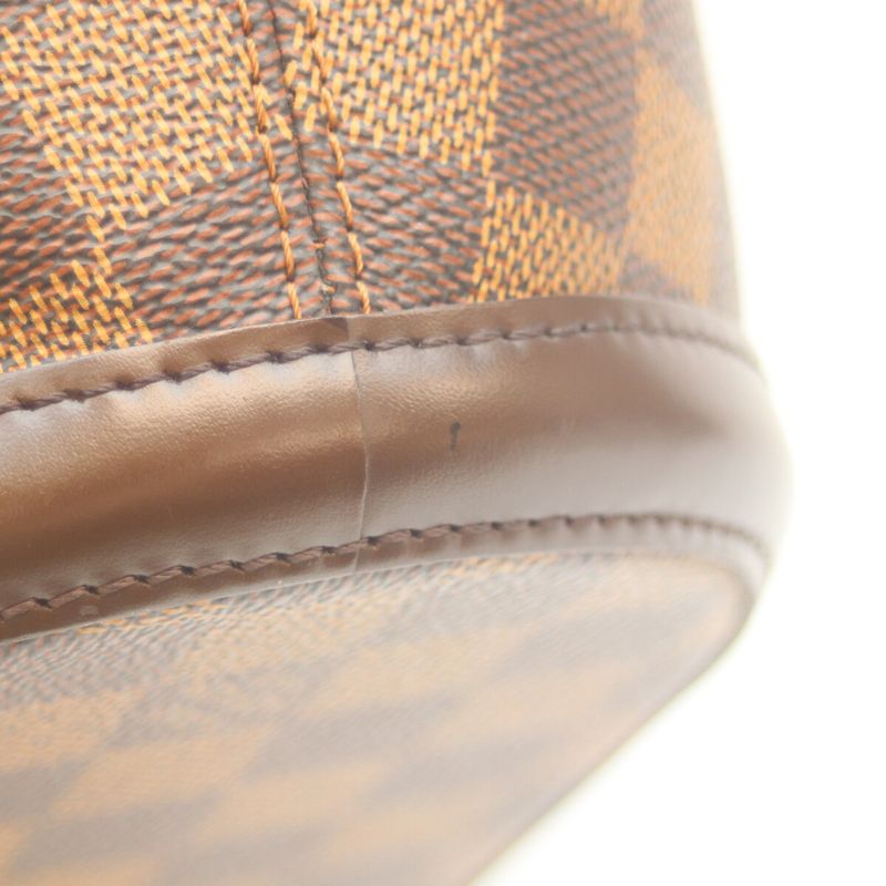 Louis Vuitton 08 N51121 Damier Manosque PM Tote Bag Brown Ladies