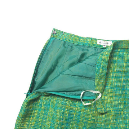 Balenciaga Vintage Skirt Setup Size 40 Jacquard Collarless Jacket Tight Skirt