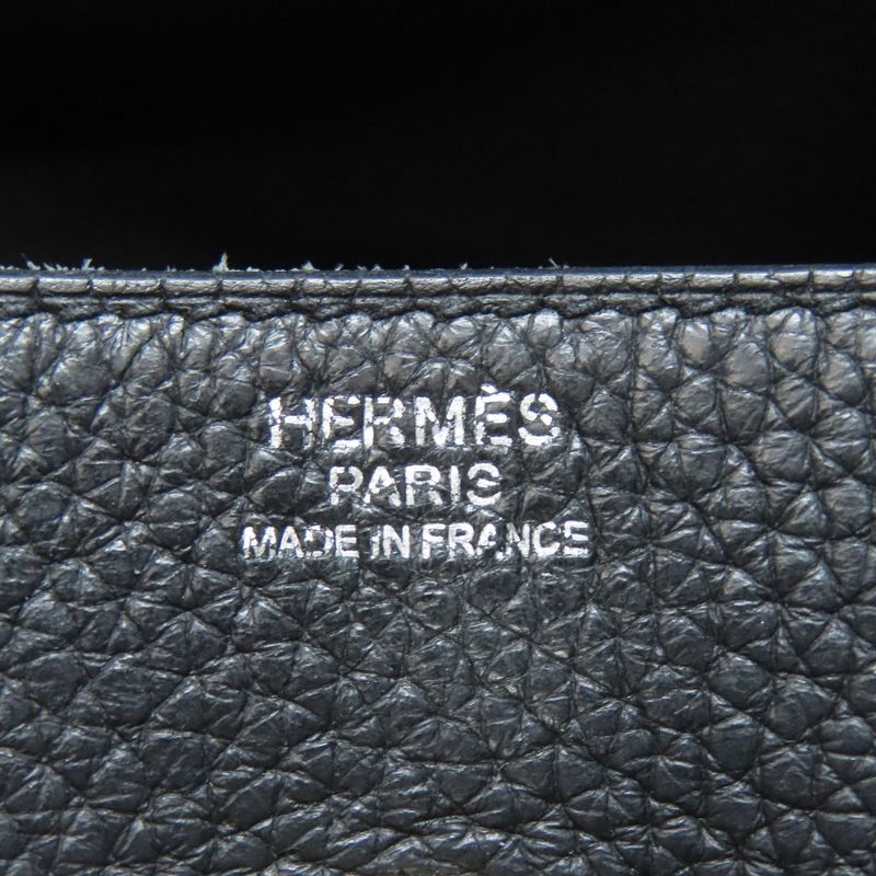 Hermes Lindy 30 Silver Hardware Handbag Taurillon Women