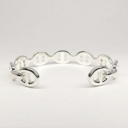 Hermes Bracelet Chaine D'ancre Anchene Bangle ST Size Ag925 Jewelry -