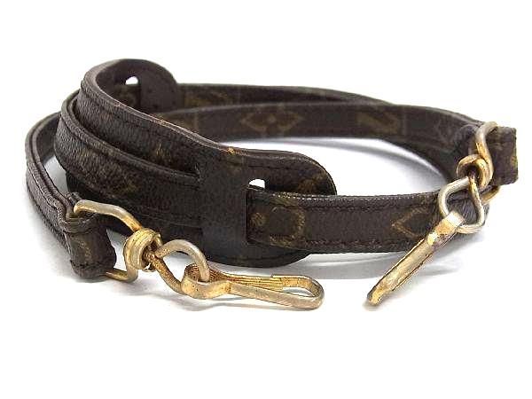 Louis Vuitton Monogram Bag Shoulder Strap Shoulder Crossbody Women's Brown