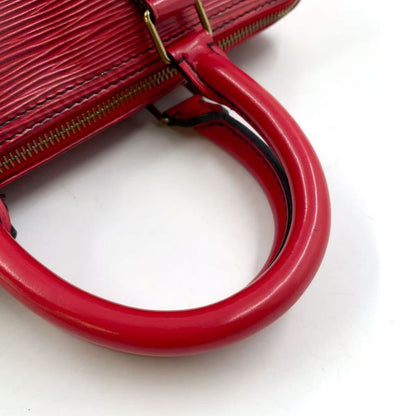 Louis Vuitton Speedy 25 Epi Castilian Red Leather Red Handbag Gold M43017