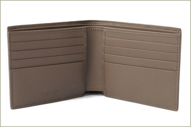Bottega Veneta Wallet Bottega Veneta Fold Over Wallet Intrecciato 113993 Khaki