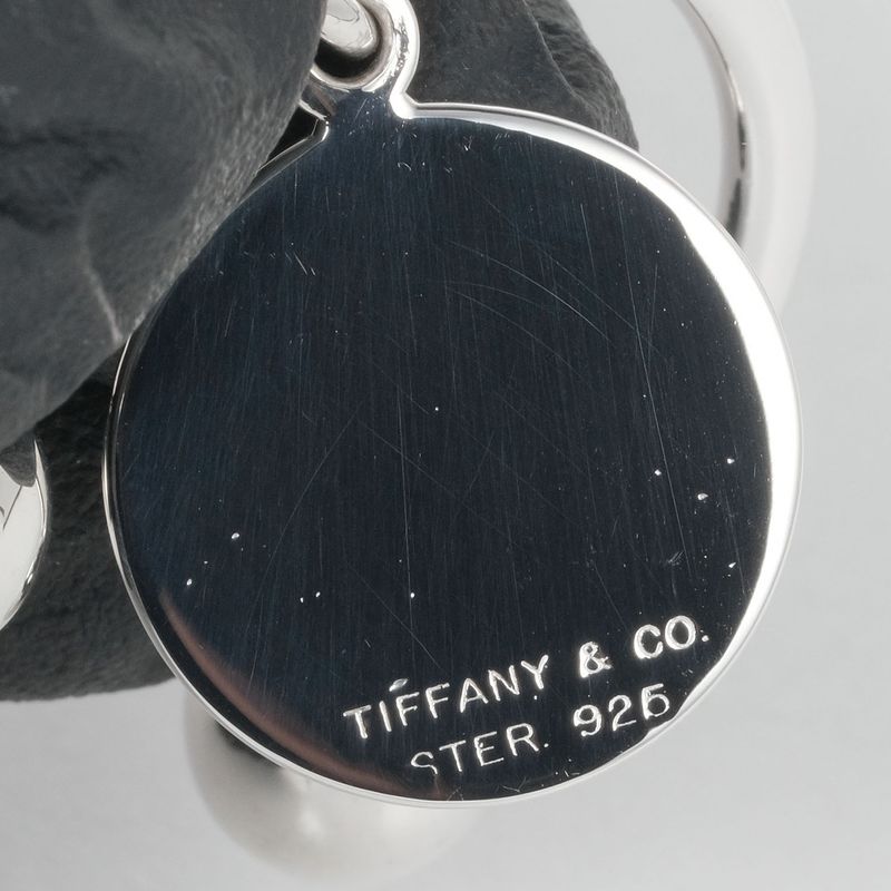 Tiffany & Co Oval Tag Silver 925 Ladies Key Holder