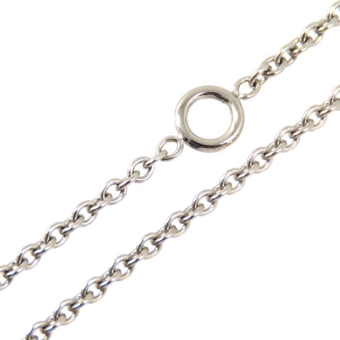 Christian DIOR Rose Dior Bagatelle Necklace Diamond 18K White Gold 750 White
