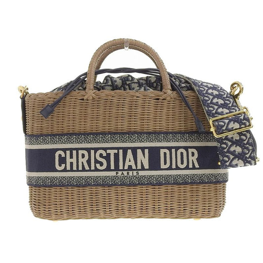 Dior 2-way Basket Bag Shoulder Bag