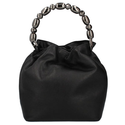 Dior Maris Pearl Handbag Leather Women's Handbag Black Excellent Condition