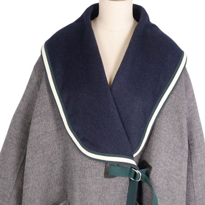 Hermes Coat Long Coat Knit Cashmere Outerwear