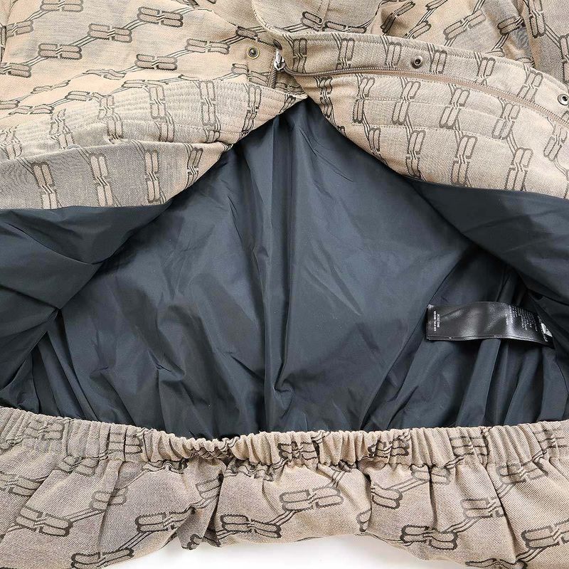 Balenciaga 2022aw BB Jacket Logo Patted Jacket 681885 Tml33 Beige 46