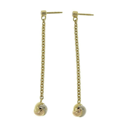 Cartier Baby Trinity Earrings 18K Yellow Gold 18K White Gold 18K Pink Gold 750