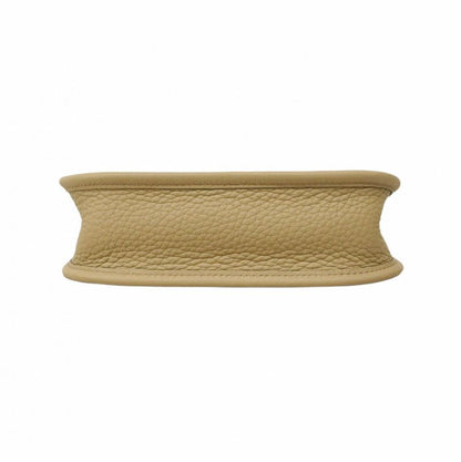 Hermes Shoulder Bag Evelyn TPM Taurillon Cles Mance Beige Marfa Silver Hardware