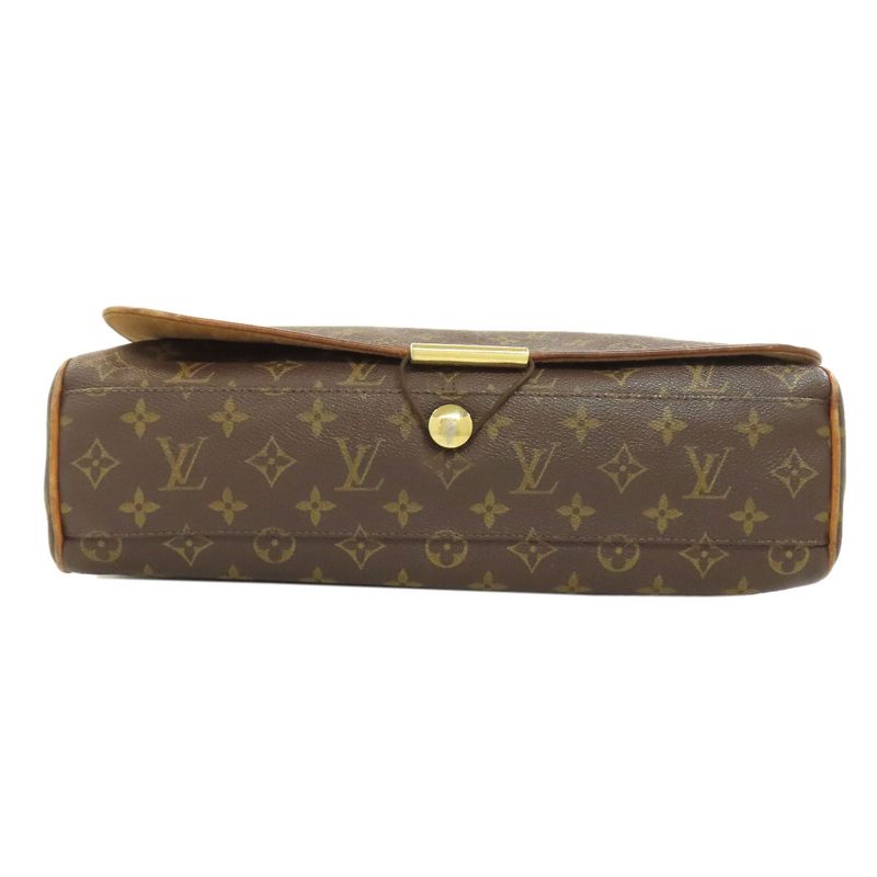 Louis Vuitton M45257 Abbess Shoulder Bag Monogram Canvas Women