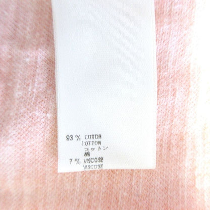 Good Louis Vuitton Print Short Sleeve T-Shirt Cut and Sewn Size S Orange Ladies