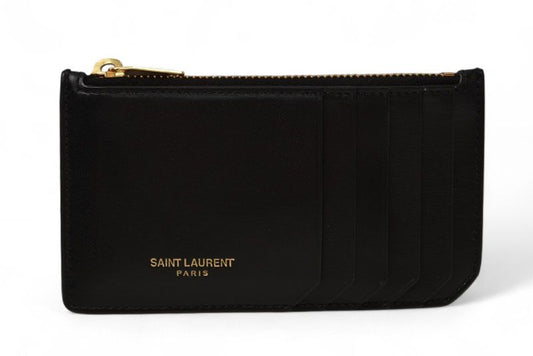 Saint Laurent Paris Coin Case Card Case YSL Saint Laurent Paris Zip Pouch
