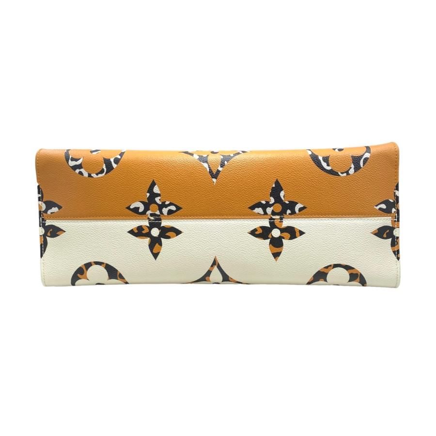 Louis Vuitton Tote Bag On-the-go GM M44675 Monogram/jungle Ivoire Brown Louis