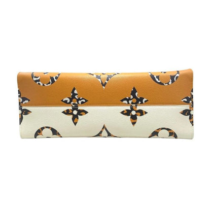 Louis Vuitton Tote Bag on-the-Go GM M44675 Monogram/jungle Ivoire Brown Louis