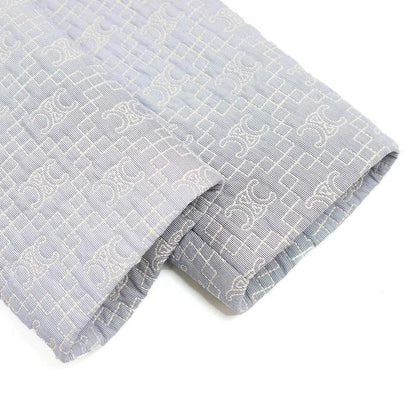 Celine Triomphe Striped Chelsea Jacket with Butty 2v65s128x.07cg Blue 34