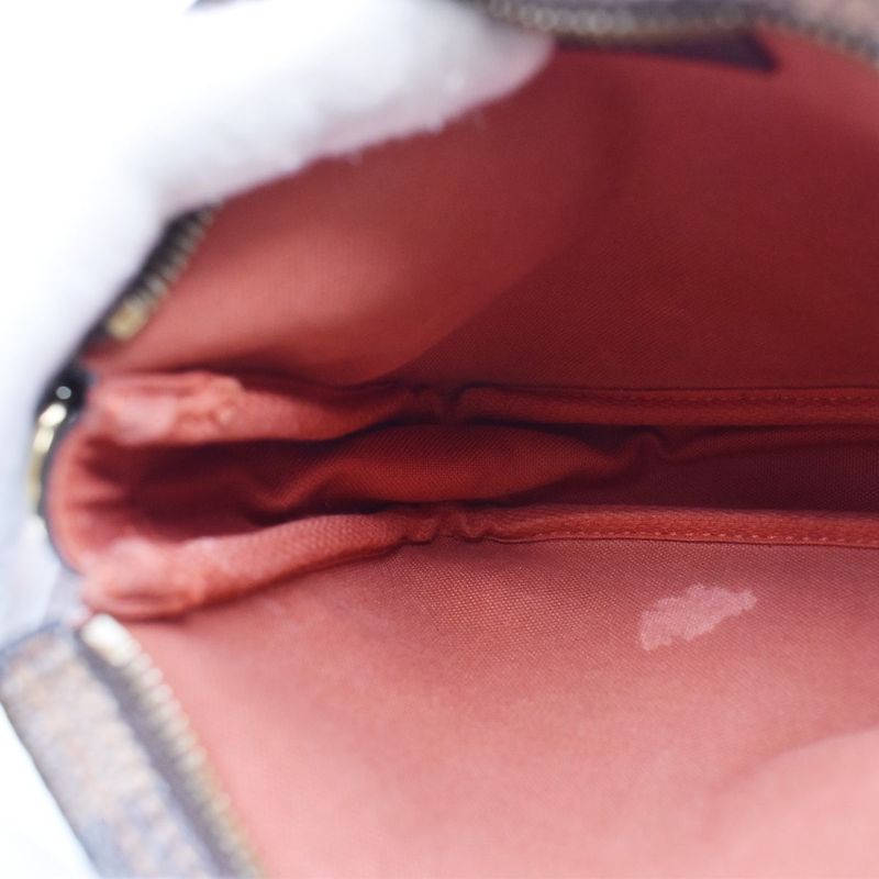 Louis Vuitton Handbag Trousse Makeup Damier Ebène Brown N51982 39ka888