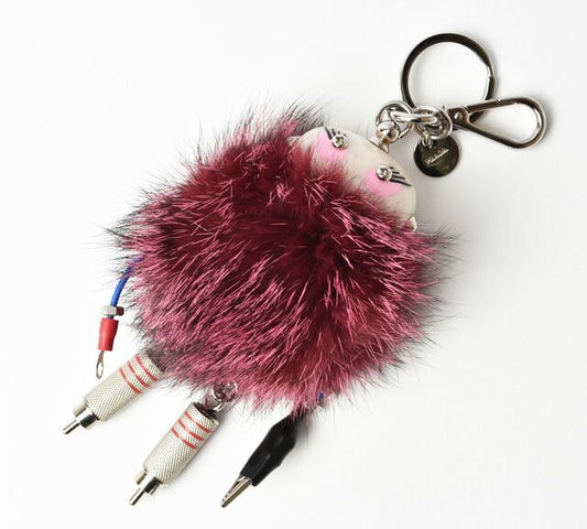 Prada Key Ring Key Holder Prada Key Trick Nancy Robot Trick Robot Purple Multi
