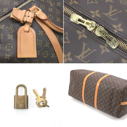 Louis Vuitton Monogram Keepall Bandouliere 60 Boston Bag