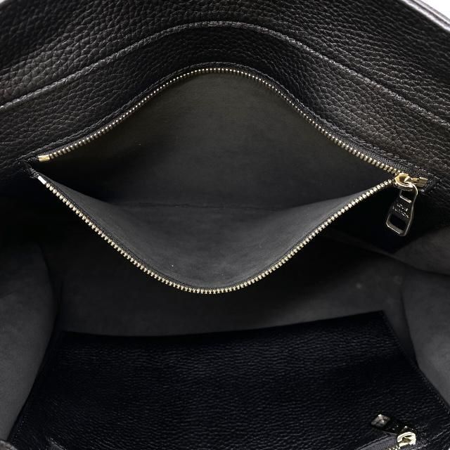 Louis Vuitton M50086 Cabas Voyage Tote Handbag Bag Shoulder Taurillon Black