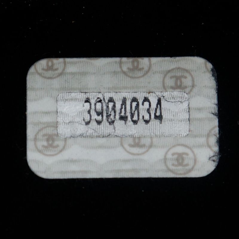 Chanel Coco Mark Jewelry Case Enamel Red Ladies Pouch