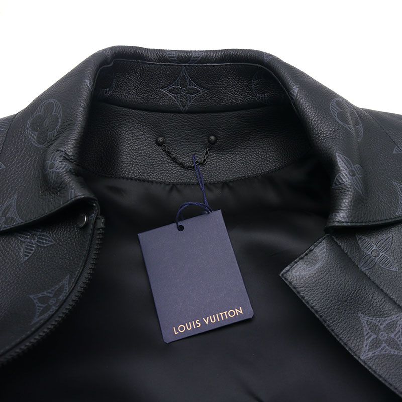 Louis Vuitton Leather Blouson Hkl04emjy Jacket Monogram