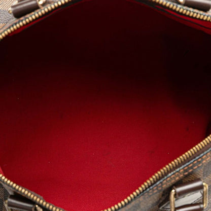 Louis Vuitton Damier Speedy 30 N41183 Brown PVC Leather Women Louis Vuitton