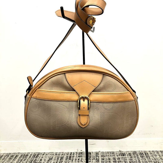 Christian DIOR Shoulder Bag With Trotter Pattern: X2029