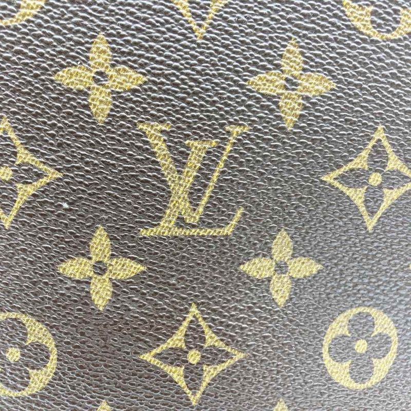 Louis Vuitton M51151 Cabas Mezzo Tote Bag Monogram Canvas Brown Ladies Men